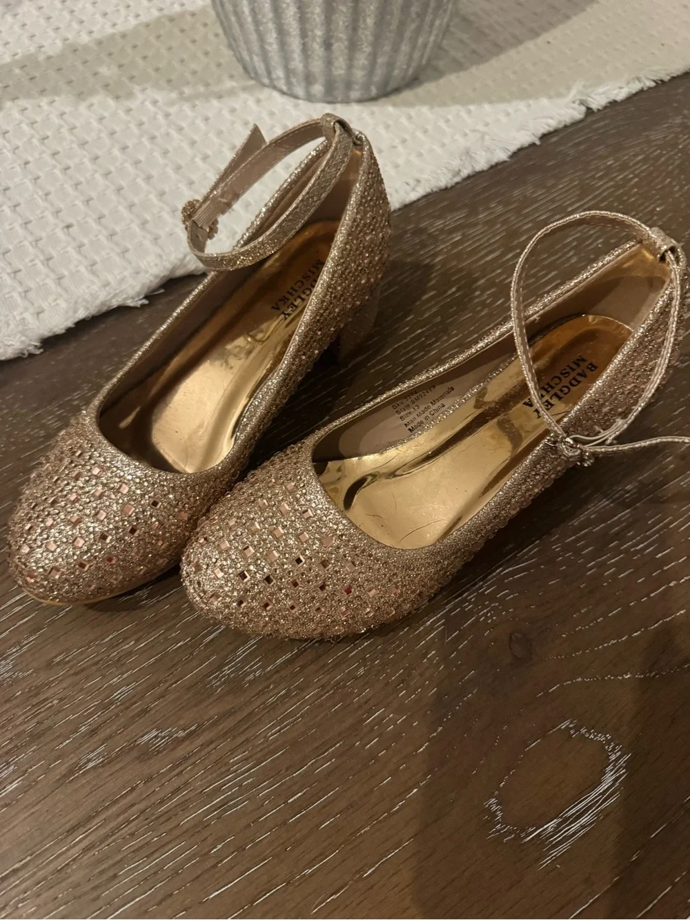 Badgley Mischka sparkling rose